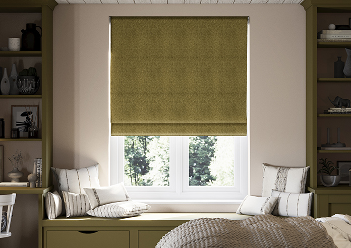 Harris, Antique Gold - Roman Blind - Image 3